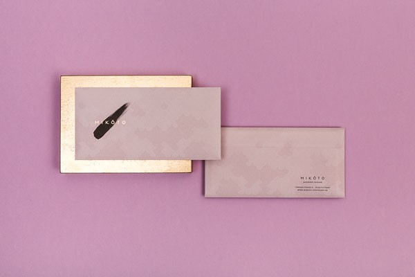 Envelopes with unique logo.