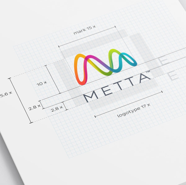 Metta - art direction, branding, and graphic design by Maria Grønlund.