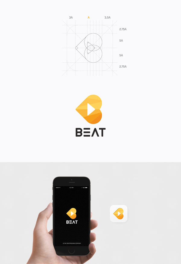 Basic logo design for the app.