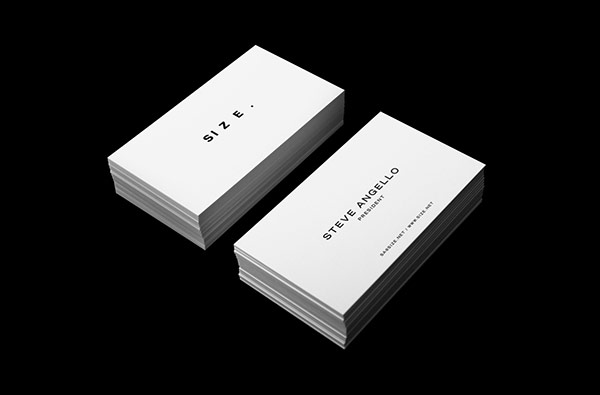 Simple and clean business card design.