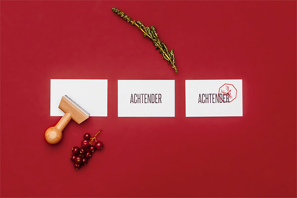 Restaurant business cards.
