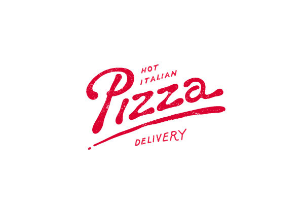 Pizza delivery (logo concept by Andrey Sharonov).