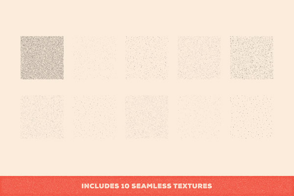 The download pack also includes 10 seamless textures.