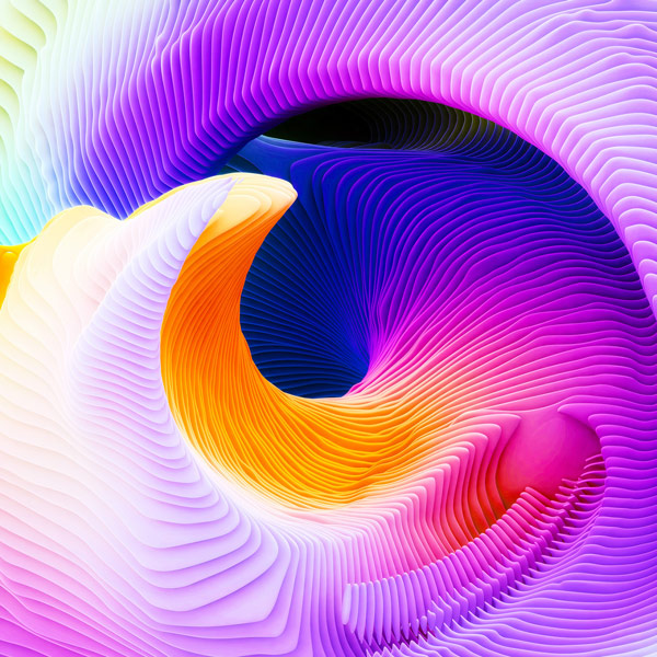 Spirals - Experiments in color, rhythm, and repetition.