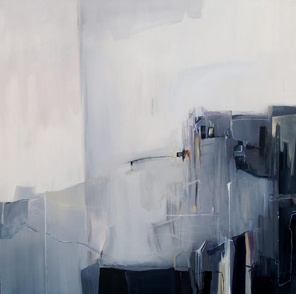 Work from a series of abstract paintings, prepared for Joanna Pieczyńska's Bachelor degree.