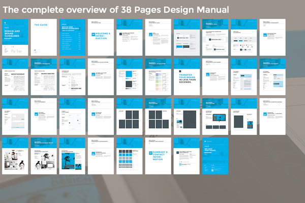 The complete overview of all 38 included pages.
