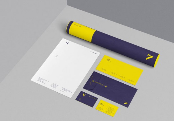 This stationery set has been desitned for NOT A SWAN, a new startup that provides finest folding objects.