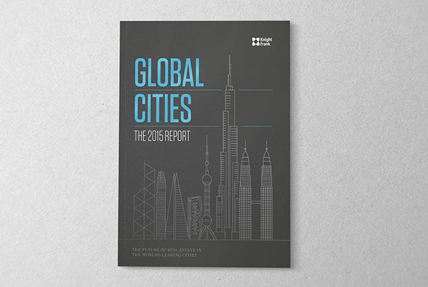 Knight Frank - Global Cities Report for 2015 developed by The Design Surgery in collaboration with Raconteur.