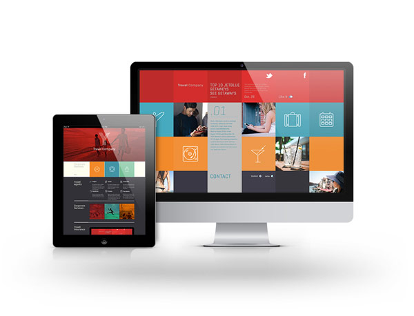 A responsive website that looks great on any device.