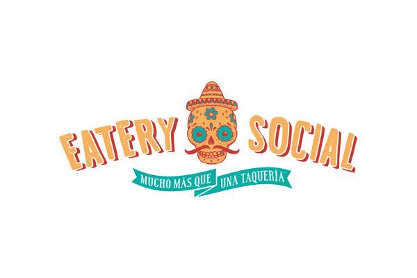 Eatery Social Taqueria logo and restaurant identity by Lobby Design, a small design agency based in Stockholm.