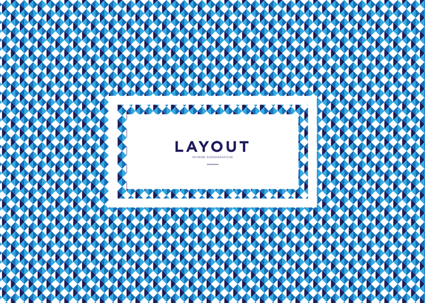 Layout Vetrine - Logo, corporate identity, and patter design by Leonardo Mattei.