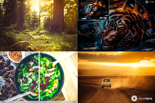404 professional presets from sleeklens created for Adobe Lightroom.