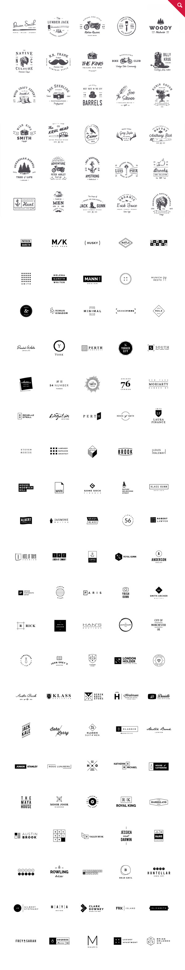 All marks, logos, and logotypes are included a vector graphics.