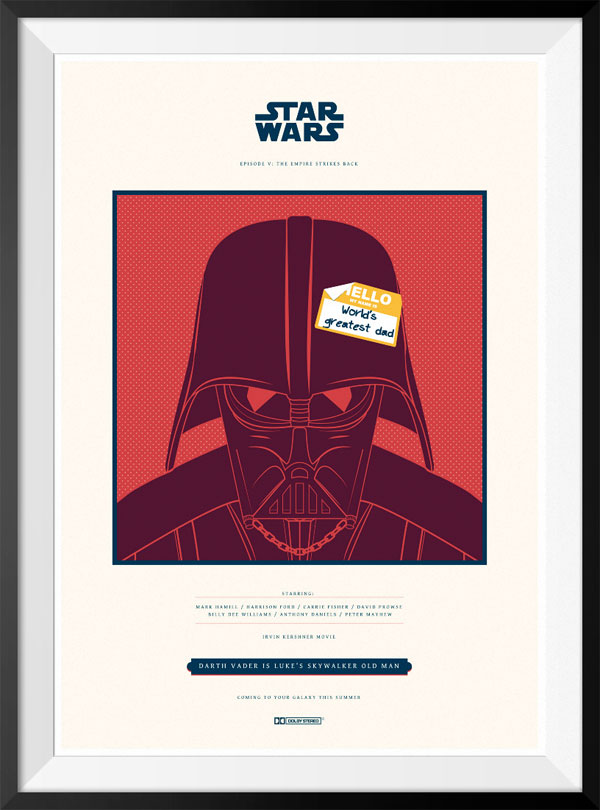 Star Wars Episode V: The Empire Strikes Back. Darth Vader is Luke Skywalker's father.