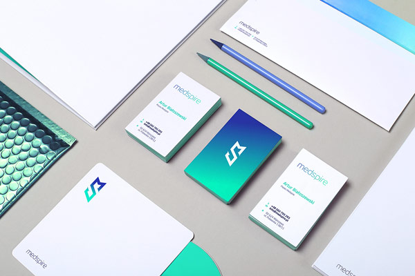 Well designed branding materials created by Foxtrot Studio.