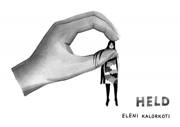 Held – illustration series by Eleni Kalorkoti.