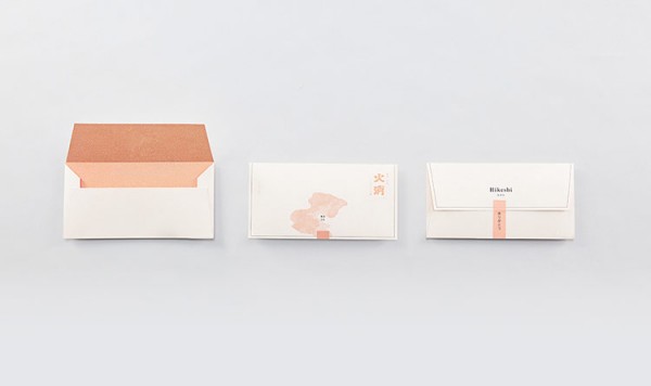 Special designed envelopes.