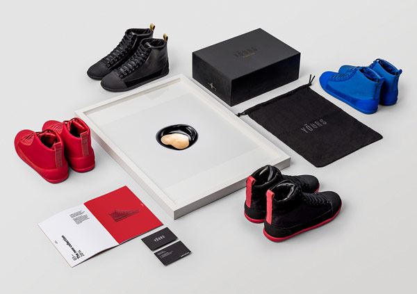 Footwar fashion brand identity and shoe collection.