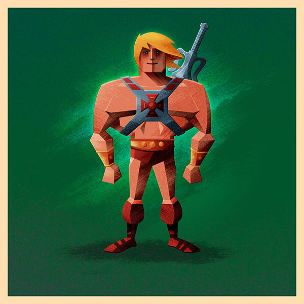 He-Man from the Masters of the Universe.