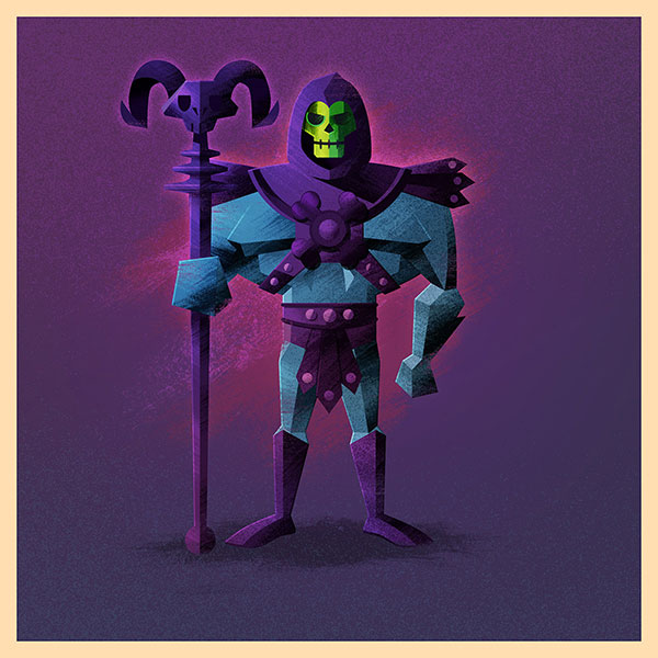 Skeletor of the Masters of the Universe.