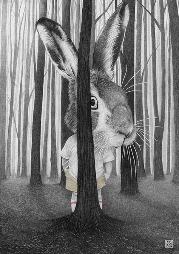 Where The Trees Are – Another personal work by Swedish illustrator Helena Frank.