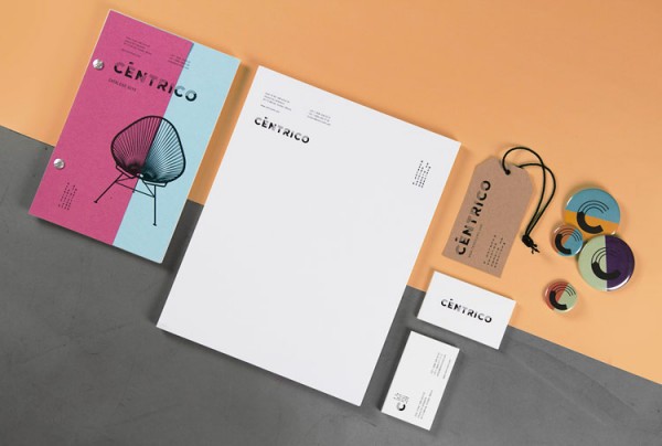 Céntrico – graphic design, branding, and communication design by Bienal.