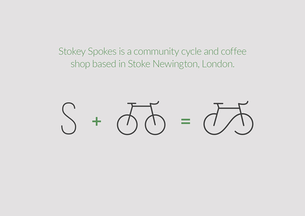 Stokey Spokes – logo design by James Eccleston.