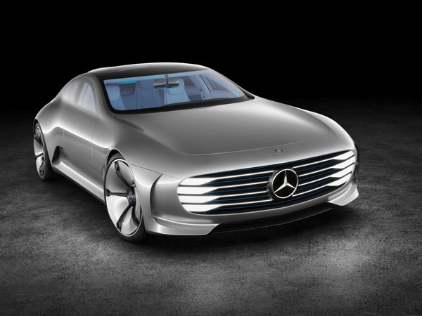 The Mercedes-Benz IAA Concept Car is a retro futuristic coupé with amazing features.