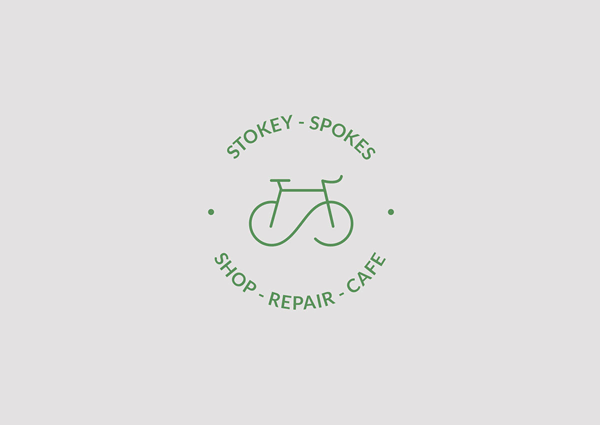 The Stokey Spokes logo creation.