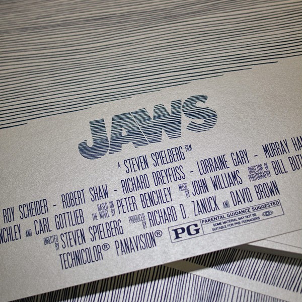 Jaws, a Steven Spielberg film.