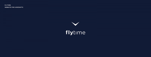 FlyTime – website for aircrafts.