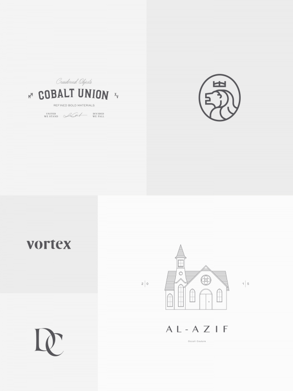 First part of a series of logos and marks created by Sabbath Visuals, a Monterrey, Mexico based multidisciplinary brand consultancy.