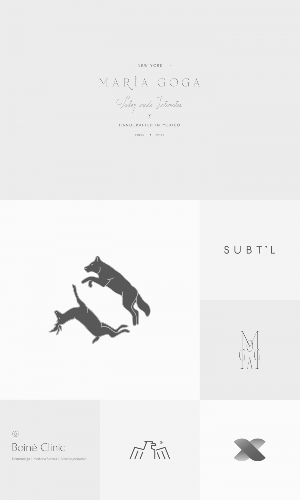 Second part of a collection of logos and marks, which were designed by Mexican agency Sabbath Visuals.