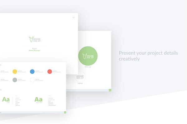 With this mockup you can present your projects creatively and easy to understand.