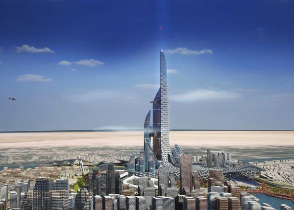 AMBS Architects proposed world's tallest building for Iraq's Basra Province.