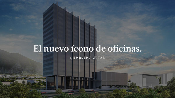 The Albia office building in Monterrey, Mexico was built Emblem Capital.