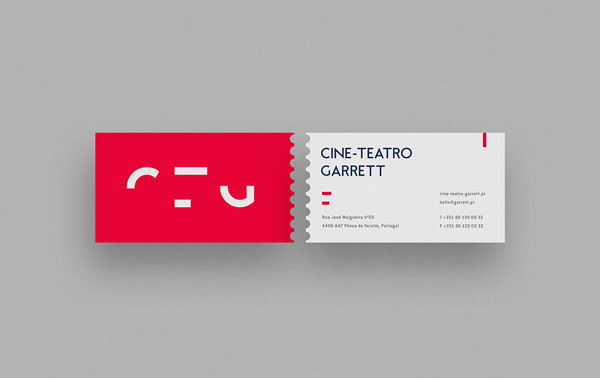The two-sided business cards.