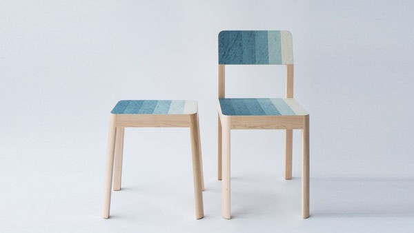 The Decresc series by Japanese industrial, product, and furniture designer Kazuya Koike.