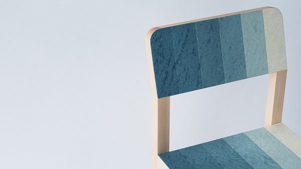 A detailed view of the chair design.