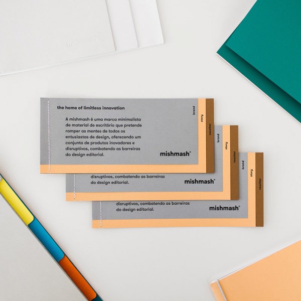 The Matosinhos, Portugal based creative studio designed a wide range of printed collateral and office supplies.