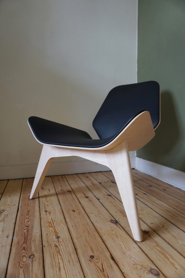 The MAMBA lounge chair by Nicolas Abdelkader, owner and founder of studio NAB.