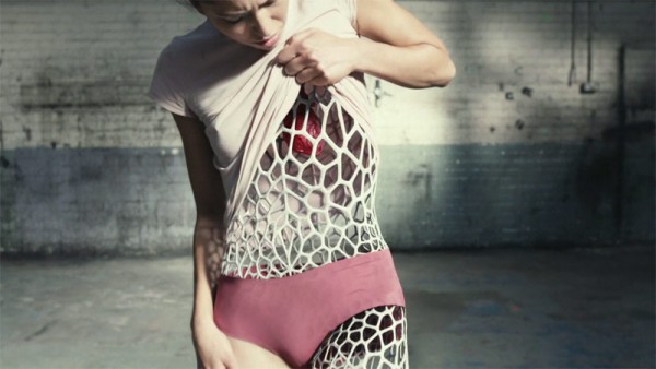 The music video, directed by Dom & Nic, features a girl dancing in a warehouse as her body transforms more and more into a see-through, skeletal 3D mesh.