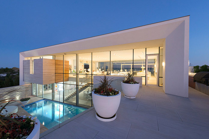 A luxury Hamptons home in East Quogue, NY.