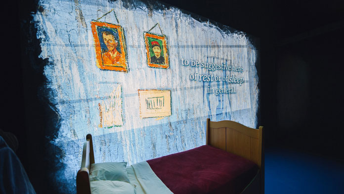 Take a virtual tour through Van Gogh’s Bedrooms at the Art Institute of Chicago.