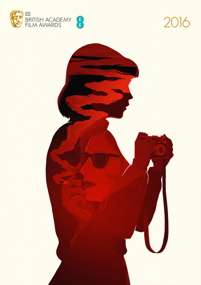Carol – work from a series of five posters for BAFTA's Best Film category in 2016.