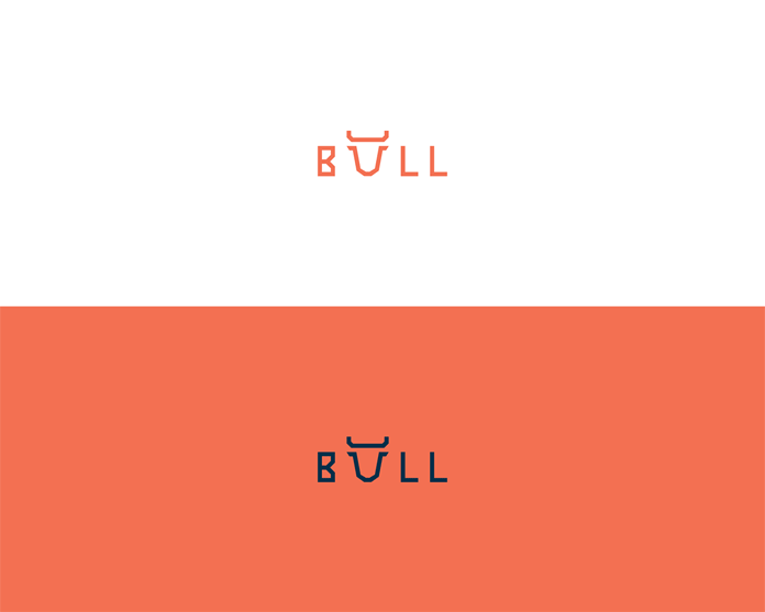 A bull animal wordmark.