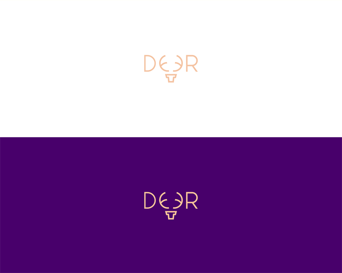 The deer graphic from a series of animal wordmarks.