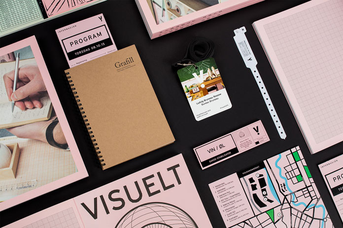Event and communication design by Ludvig Bruneau Rossow for the Visuelt Festival 2015.