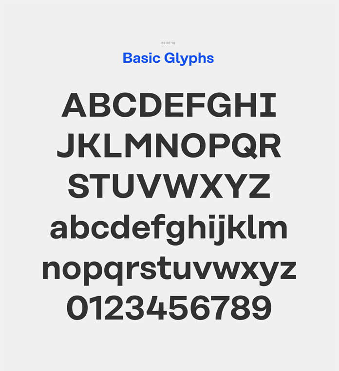Basic Glyphs