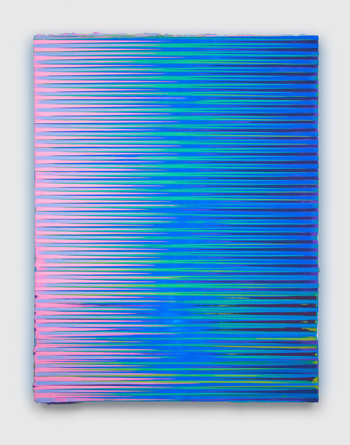 Palma Blank's art can be described as perceptual experiences of charged energy.